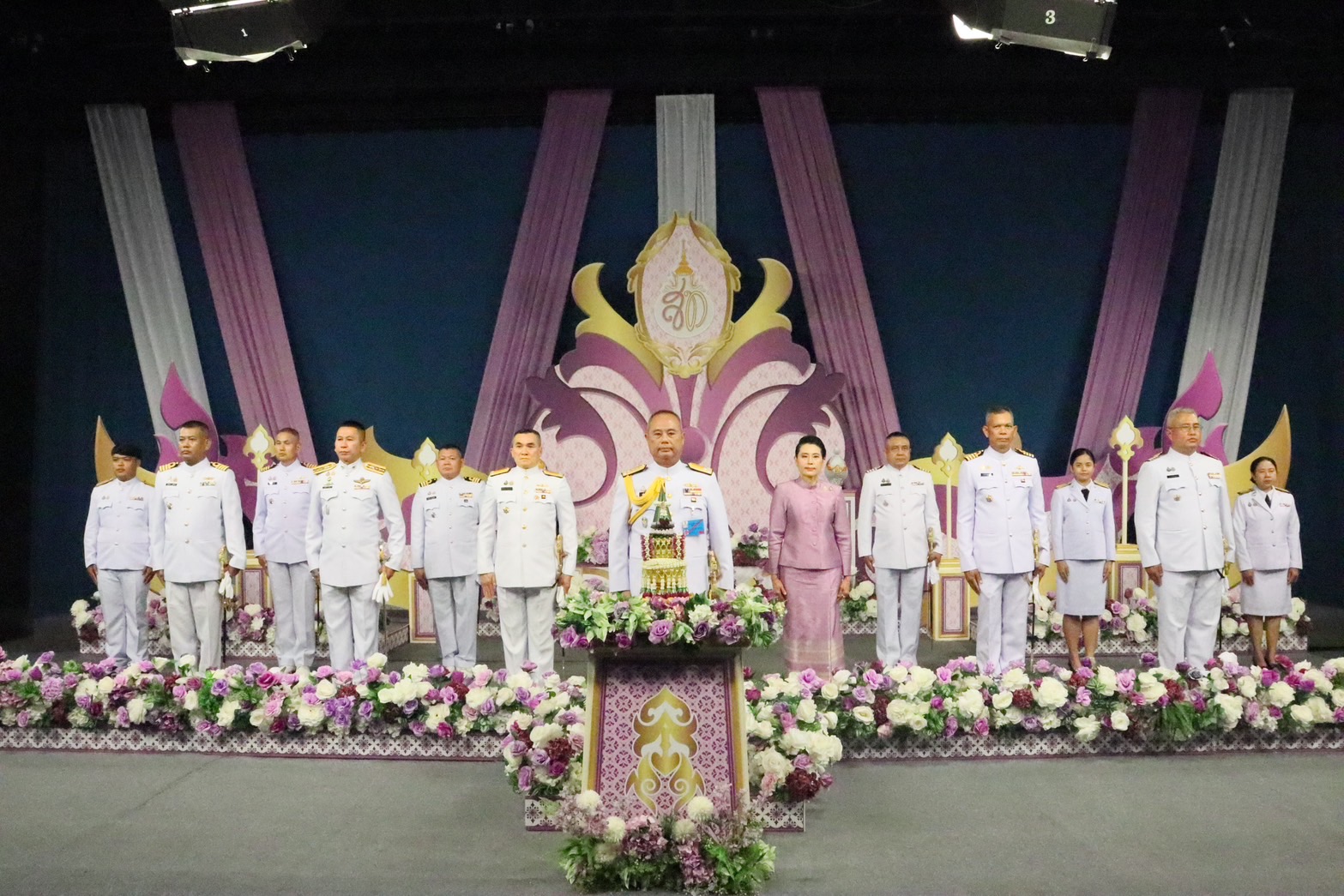 ศรชล.ภาค ๓ ร่วมบันทึกเทปโทรทัศน์ถวายพระพรชัยมงคล เนื่องในวันเฉลิมพระชนมพรรษา สมเด็จพระนางเจ้าสุทิดา ฯ
